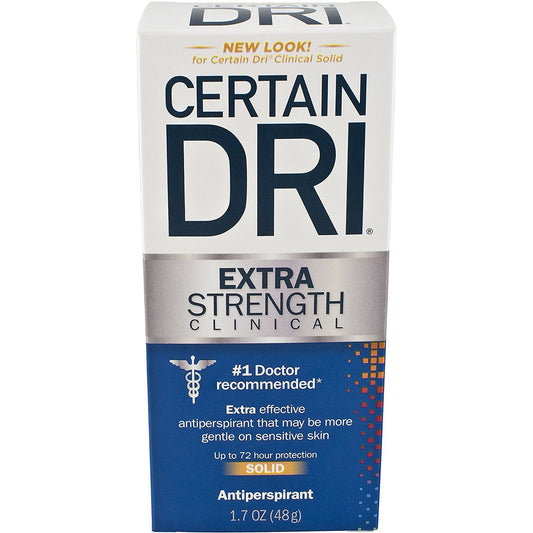 Certain Dri Antiperspirant Solid for Excessive Perspiration-1.7 Oz (Pack of 3) Beauty and Personal Care Certain Dri