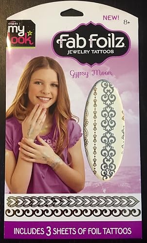 Shimmer and Sparkle Fab Foilz Body Art - Gypsy Moon Beauty & Personal Care SHIMMER 'N SPARKLE