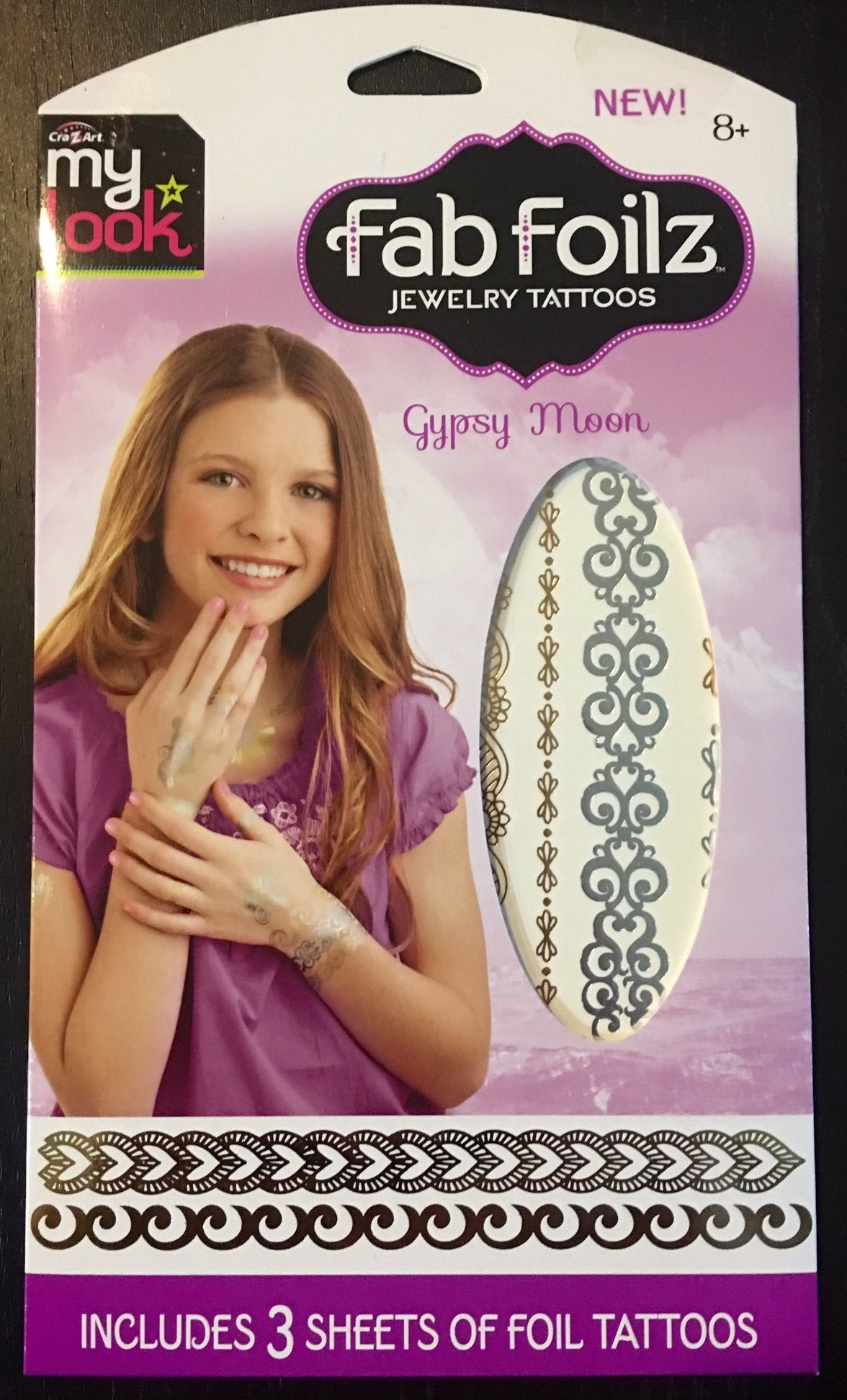 Shimmer and Sparkle Fab Foilz Body Art - Gypsy Moon Beauty & Personal Care SHIMMER 'N SPARKLE