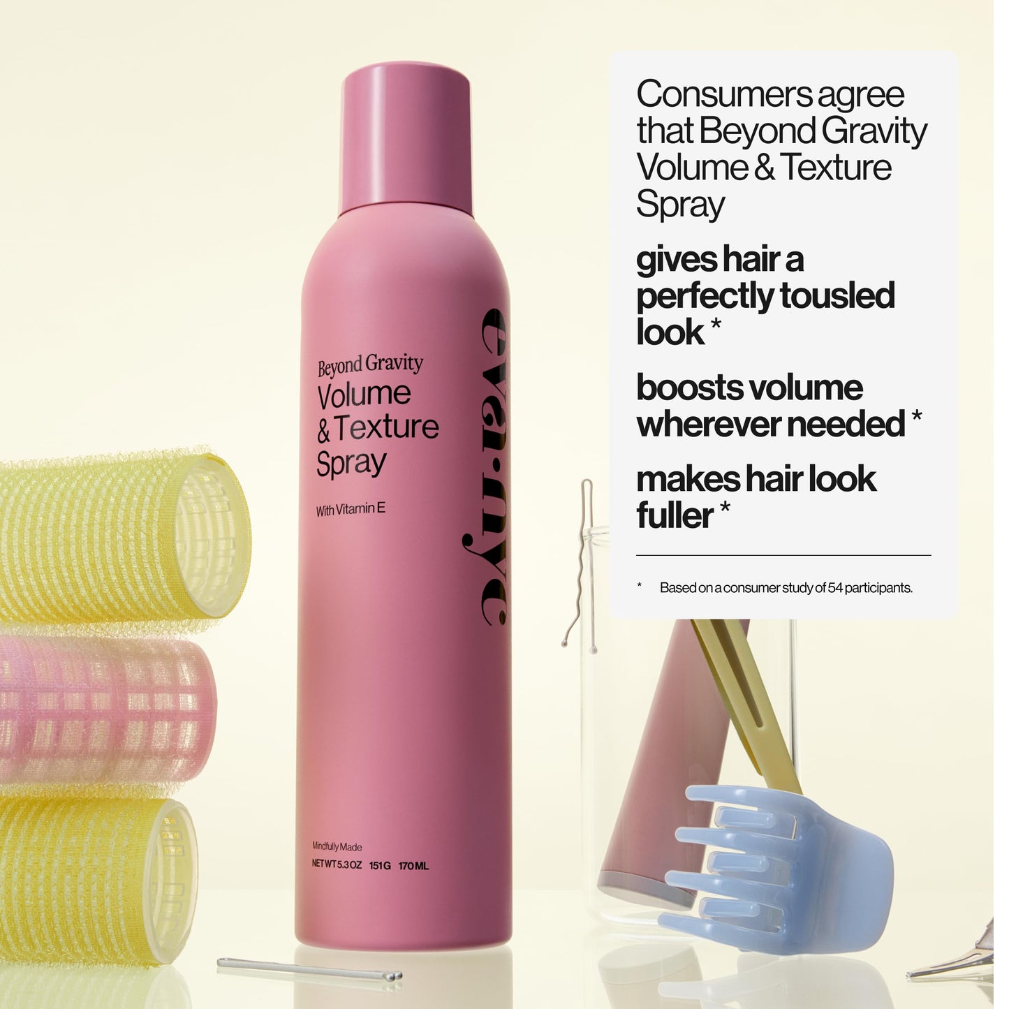 Eva NYC Volume and Texture Spray - Infused with Vitamin E Known to Promote Shine - Lightweight, Touchable Feel and Non-Sticky - Adds Body and Volume Beauty & Personal Care EVA·NYC