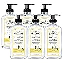 J.R. Watkins Gel Hand Soap, Scented Liquid Hand Wash for Bathroom or Kitchen, USA Made and Cruelty Free, 11 fl oz, Lemon, 6 Pack Beauty & Personal Care J.R. Watkins