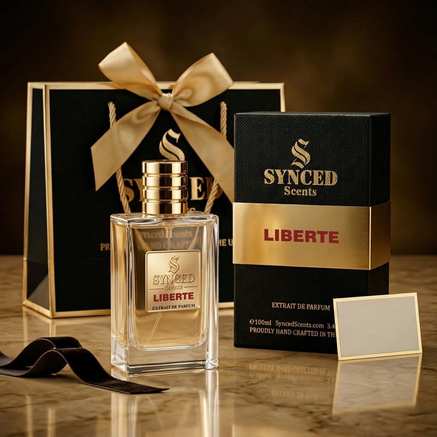 SYNCED Scents LIBERTE Inspired by Libre Intense Perfume for Women - Long Lasting Warm Floral Fragrance - Intense Sensual Feminine Lavender Orange Beauty & Personal Care SYNCED Scents