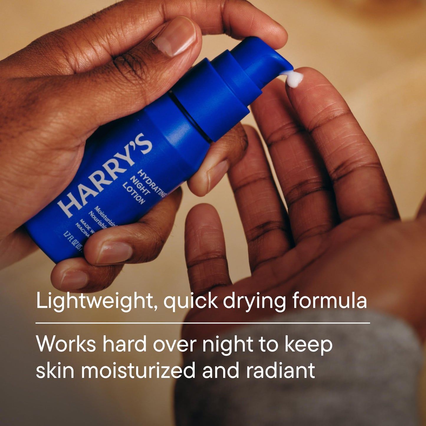 Harry's Hydrating Night Lotion, Night Moisturizer for Face, Lightweight 1.7 Fl Oz, 2 Pack Beauty & Personal Care Harry's