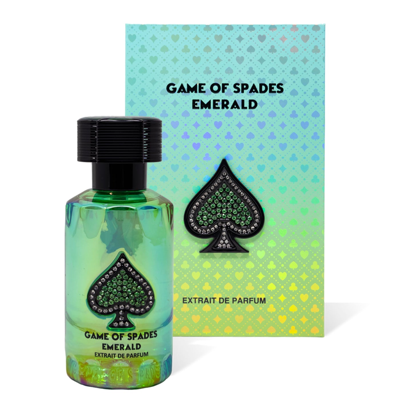 Jo Milano Game of Spades Emerald EXTRAIT De Parfum Spray, 1.7 fl Ounce 50ml (Unisex) Beauty & Personal Care Jo Milano