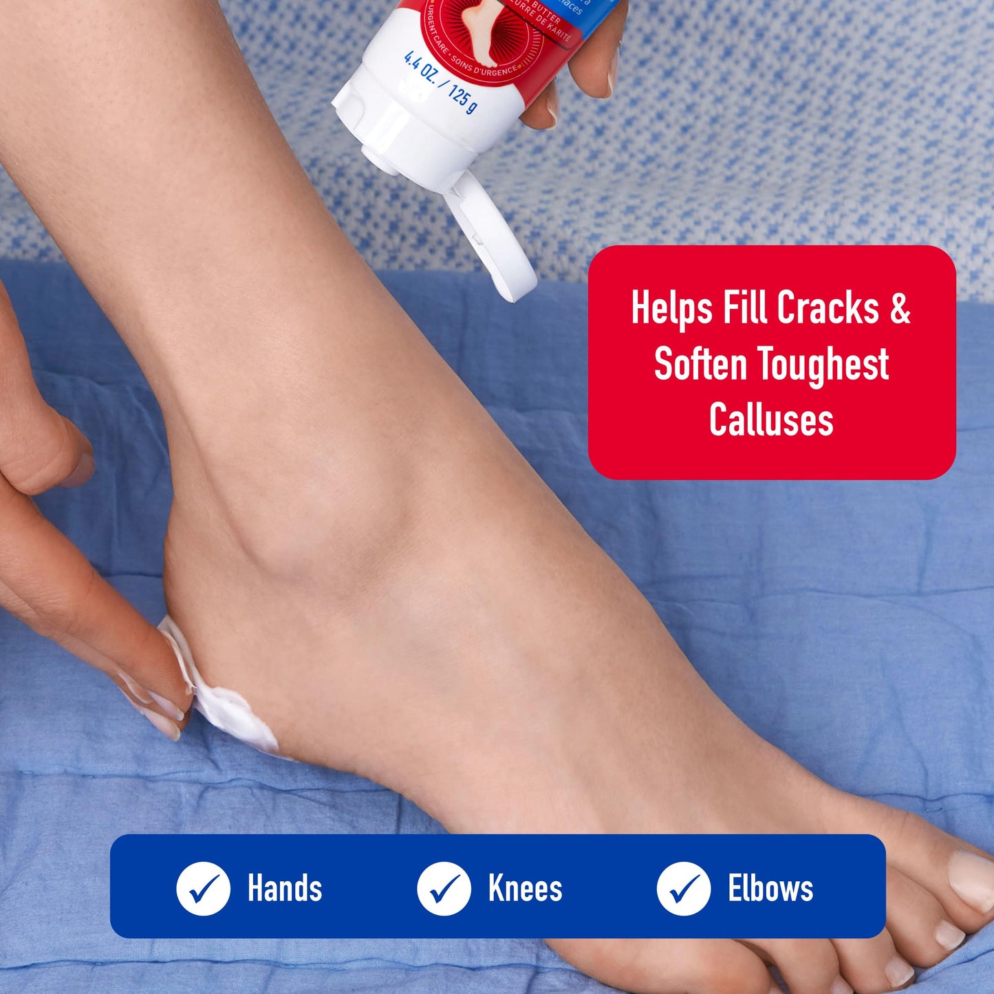 Heal&Rescue Heel Rescue Super Crack Foot Cream, Concentrated AHA Blend & Shea Butter, Moisturizes, Exfoliates, Softens & Aids Cracked Heel Repair, 4.4 Beauty & Personal Care Heal&Rescue