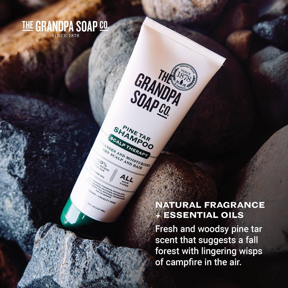 Grandpa's Pine Tar Shampoo, 8 Ounce - 3 pack Beauty & Personal Care Grandpa's