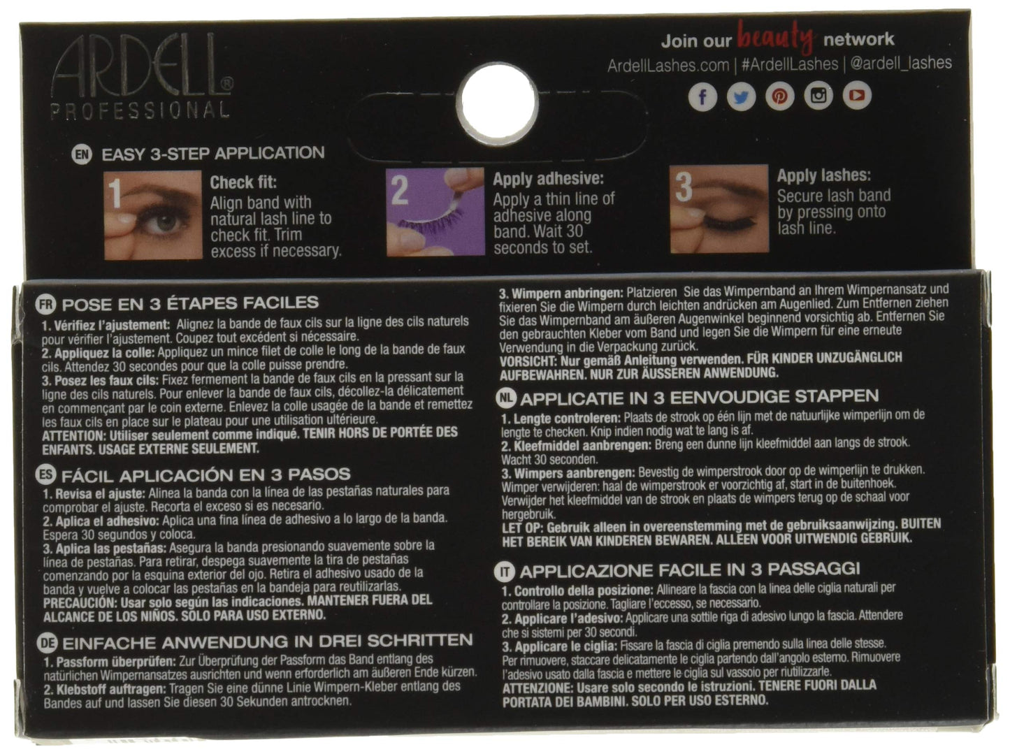 Faux Mink 817 Black Beauty & Personal Care Ardell