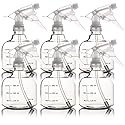 Youngever 6 Pack 16 Ounce Empty Plastic Spray Bottles, Spray Bottles for Hair and Cleaning Solutions (White) Beauty & Personal Care Youngever