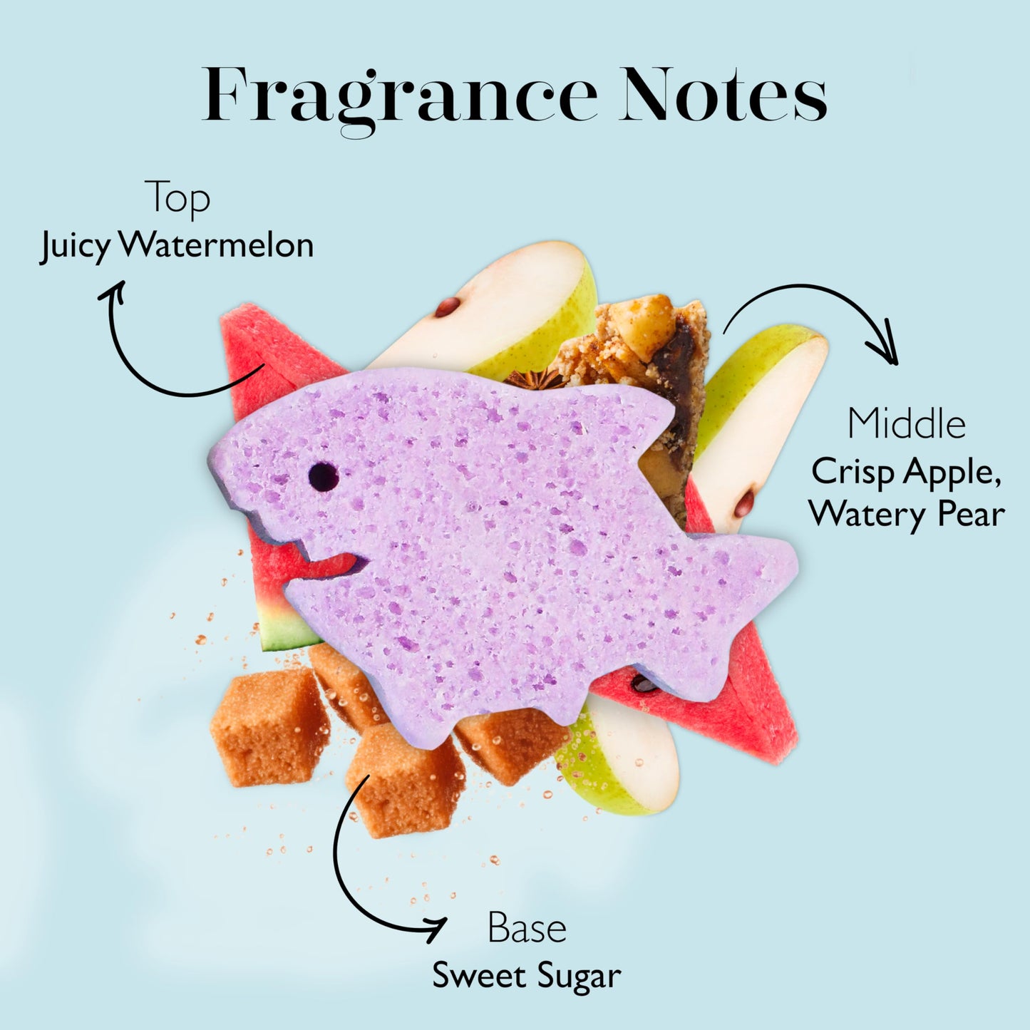 Spongellé Sammy Shark Sea Animals Kid's Body Buffer - All Ages - Body Wash Infused Shower Loofah - Newborn Essentials & Baby Essentials Beauty and Personal Care SPONGELLÉ