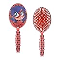Miraculous Ladybug Confetti Hair Brush - Kids Sparkling Stars Brush Ages 3+ Beauty & Personal Care LUV HER