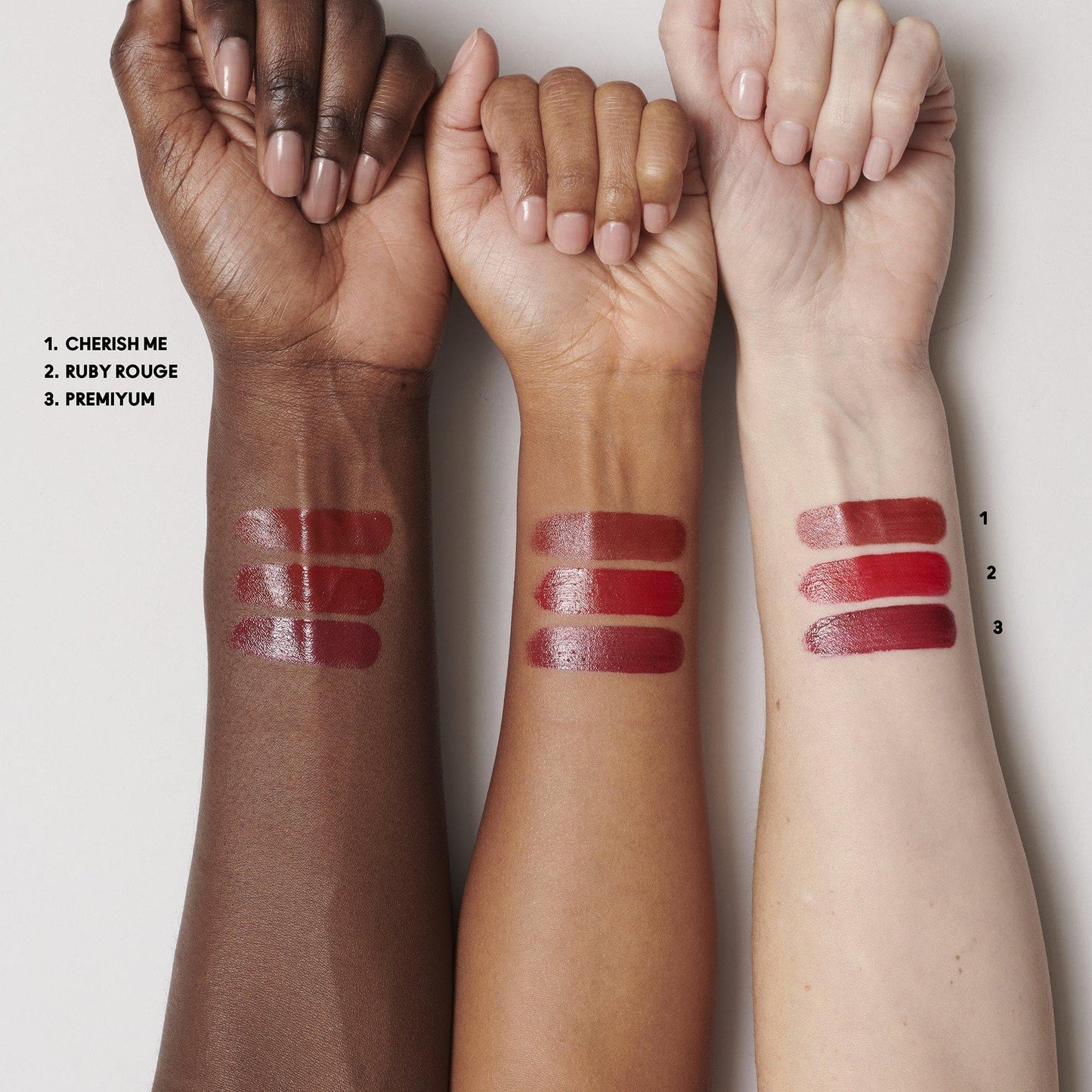 MAC Everyday Luxury Mini Lustreglass Lipstick Trio, Red, 3 Piece Set Beauty & Personal Care MAC