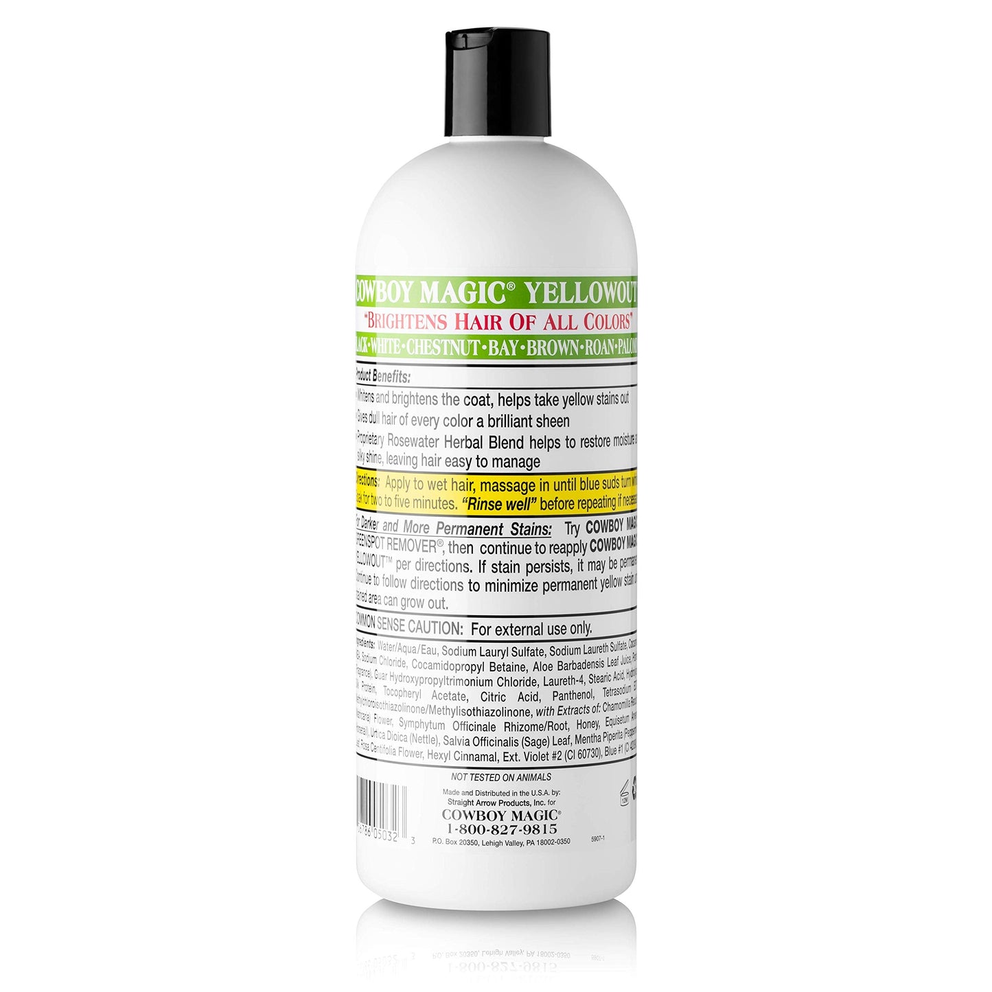 Cowboy Magic Shine in YELLOWOUT BRIGHTENS Hair Shampoo 32 Ounce Beauty & Personal Care Cowboy Magic