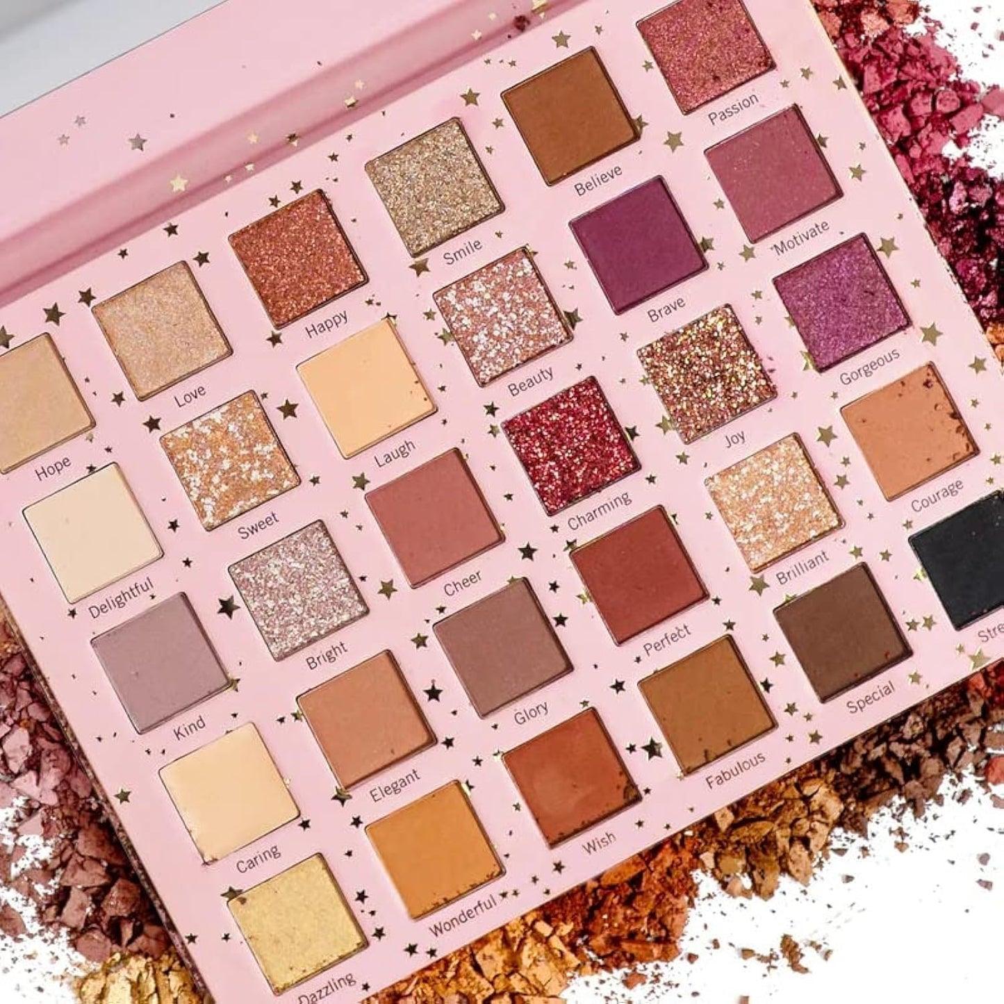 Sistar Sistarship You Are My Dream 30 Color Eye Shadow Palette Essential Soft Ultra-Velvety Neutral and Pink Shades Beauty & Personal Care Sistar
