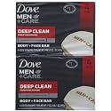 Dove Men +Care Body and Face Bar - Deep Clean - 4.25 oz - 4 ct - 2 pk Beauty & Personal Care Dove