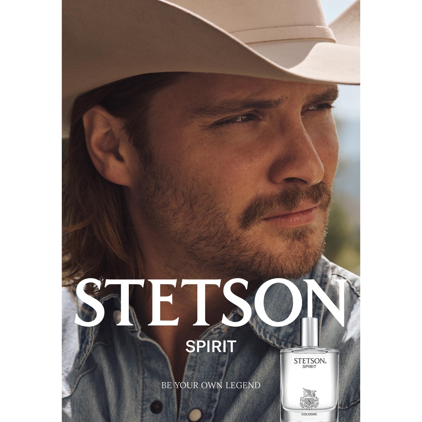 Stetson Spirit 1.7 oz Cologne w/ 1.5mL Legend Vial Beauty & Personal Care Stetson