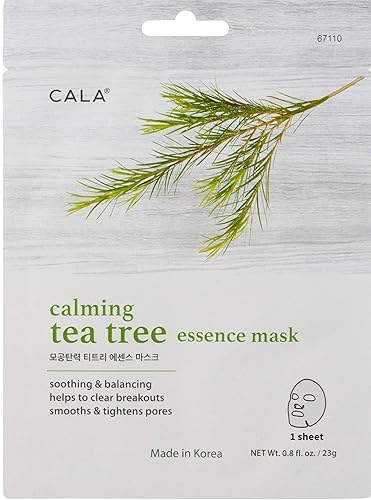 Cala Tea tree essence mask sheets 5 count, 5 Count Beauty & Personal Care Cala