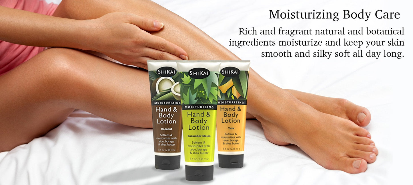 ShiKai Sandalwood Hand & Body Lotion (8oz, Pack of 3) | Daily Moisturizing Skincare for Dry and Cracked Hands | With Aloe Vera & Vitamin E Beauty & Personal Care ShiKai