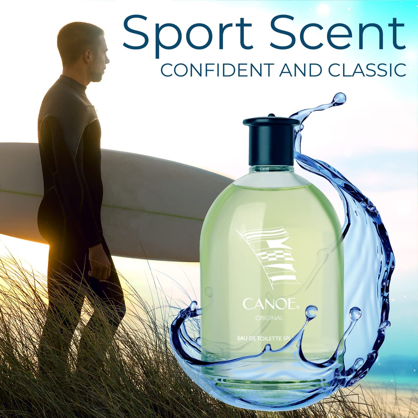 CANOE by DANA Eau De Toilette for Men, Sport Scent Beauty & Personal Care Dana