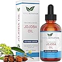 Total Activation Organic Jojoba Oil for Skin, Hair & Nails, 100% Pure Natural Unrefined Cold Pressed, Natural Face Moisturizer, Hair Moisturizer Beauty & Personal Care Total Activation
