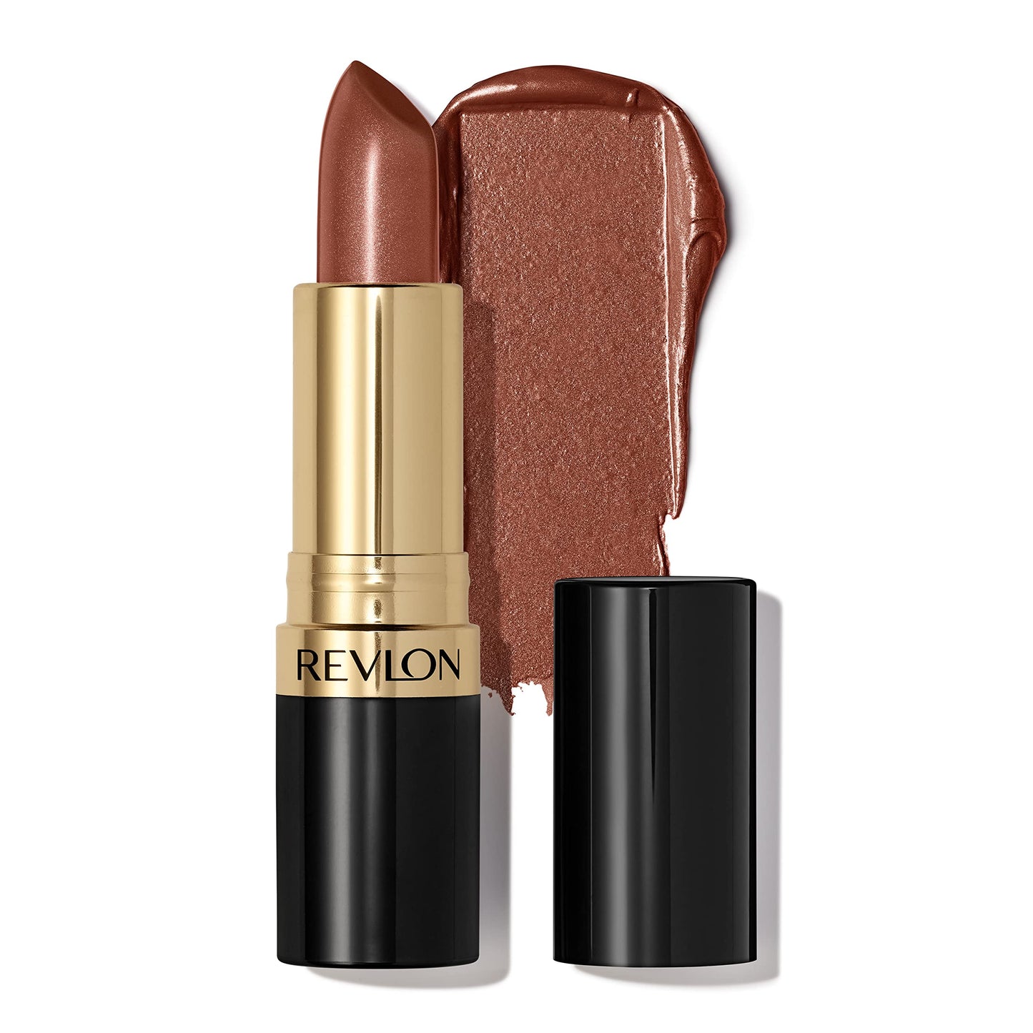 Revlon Super Lustrous Lipstick, Creamy Formula For Soft, Fuller-Looking Lips, Moisturized Feel, 300 Coffee Bean, 0.15 oz Beauty & Personal Care REVLON