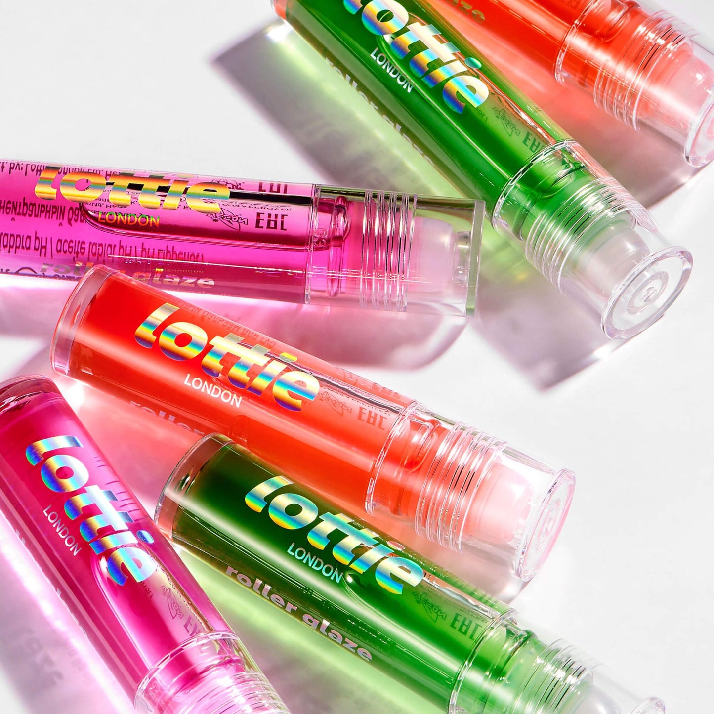 Lottie London Roller Glaze in Apple, color changing nourishing lip oil which adapts to the natural pH in your lips Beauty and Personal Care Lottie London