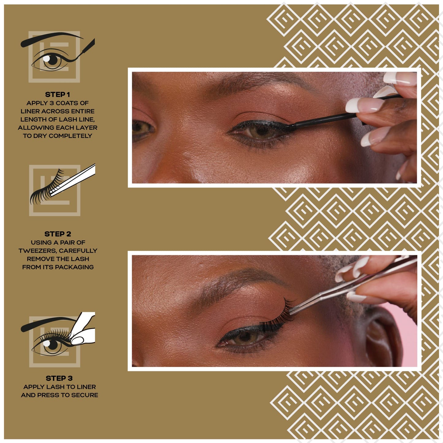 Eylure PROMAGNETIC Magnetic Eyeliner and False Lashes Kit, Faux Mink Flares, Medium and Long, No Glue Needed Beauty & Personal Care Eylure