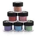 GLITTIES - (6PK) Cosmetic Grade Extra Fine Loose Glitter Powder Kit - Safe for Skin! Perfect for Makeup, Body Tattoos, Face, Hair, Lips, Soap, Lotion Beauty & Personal Care Glitties