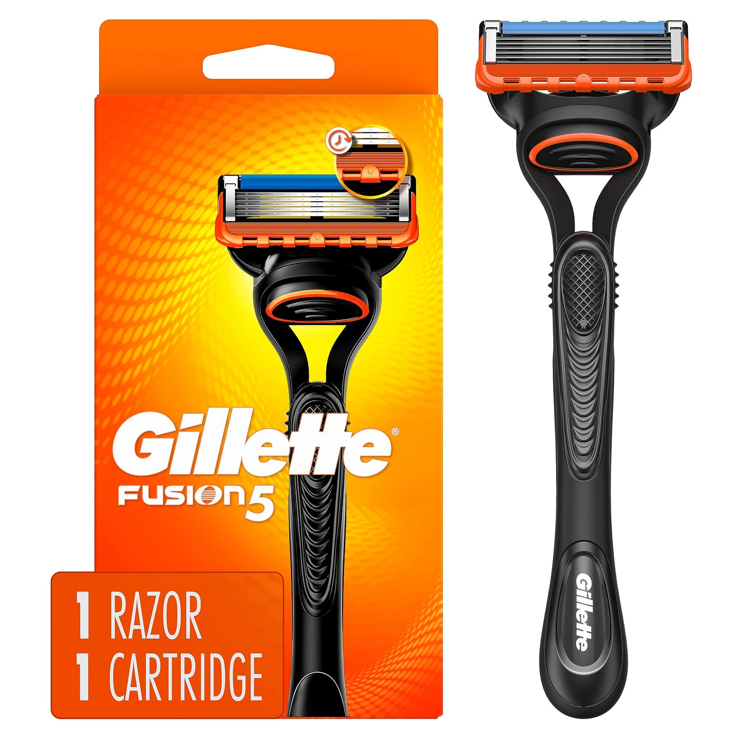 Gillette Fusion5 Razor for Men, Handle + 1 Razor Blade Refill Beauty and Personal Care Gillette Default Title