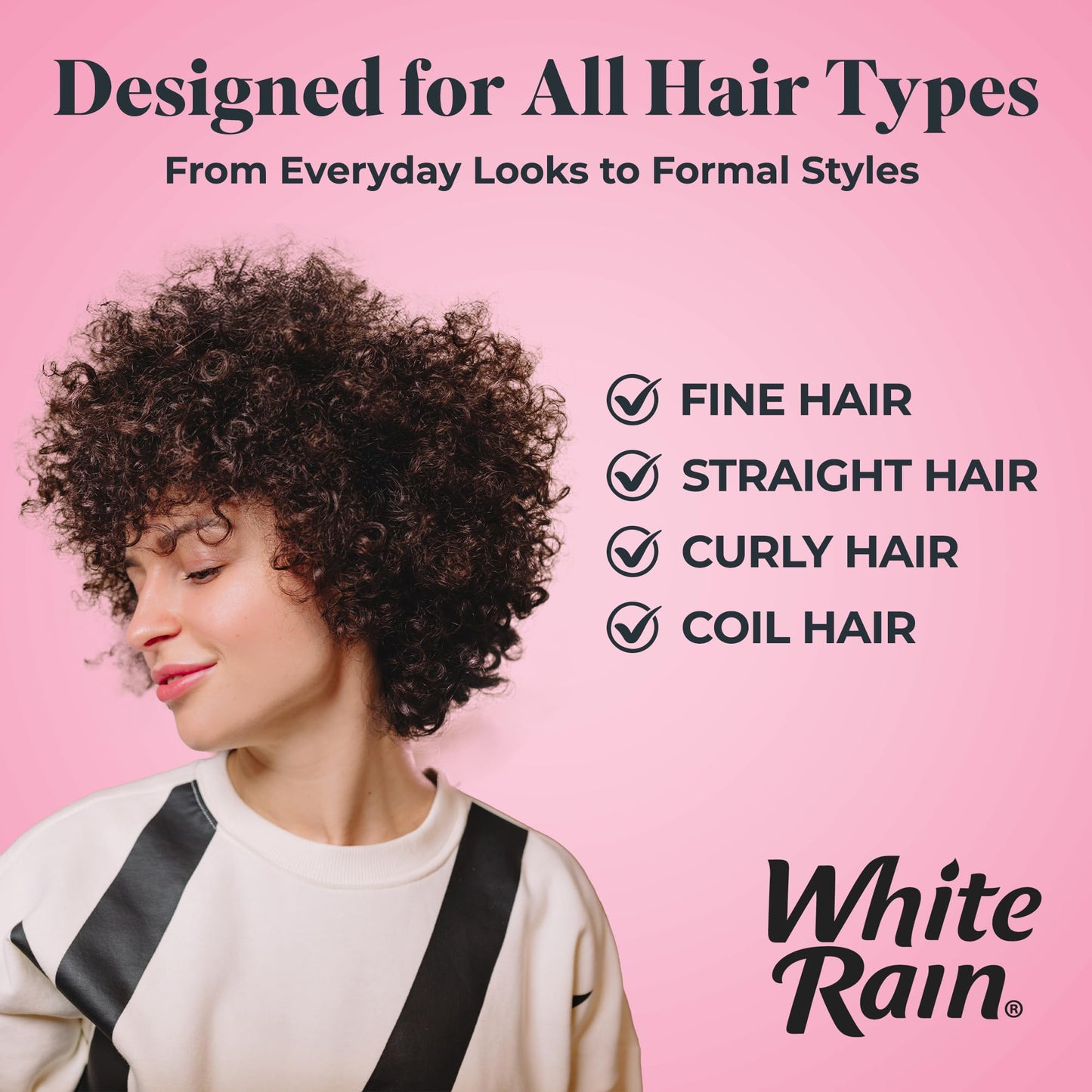White Rain Hairspray for Women Extra Hold, 3-Pack - Scented, Strong 24-Hour Hold, Humidity & Frizz Control, Fast-Drying, Paraben-Free, Gluten-Free, 7 Beauty & Personal Care White Rain