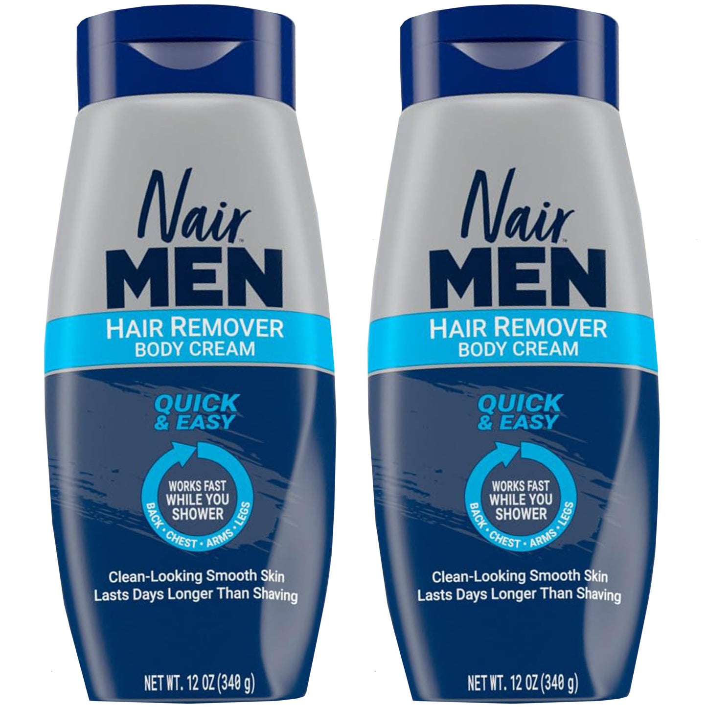 Nair Men Hair Removal Body Cream, 12 Ounce (Pack of 2) Beauty & Personal Care Nair