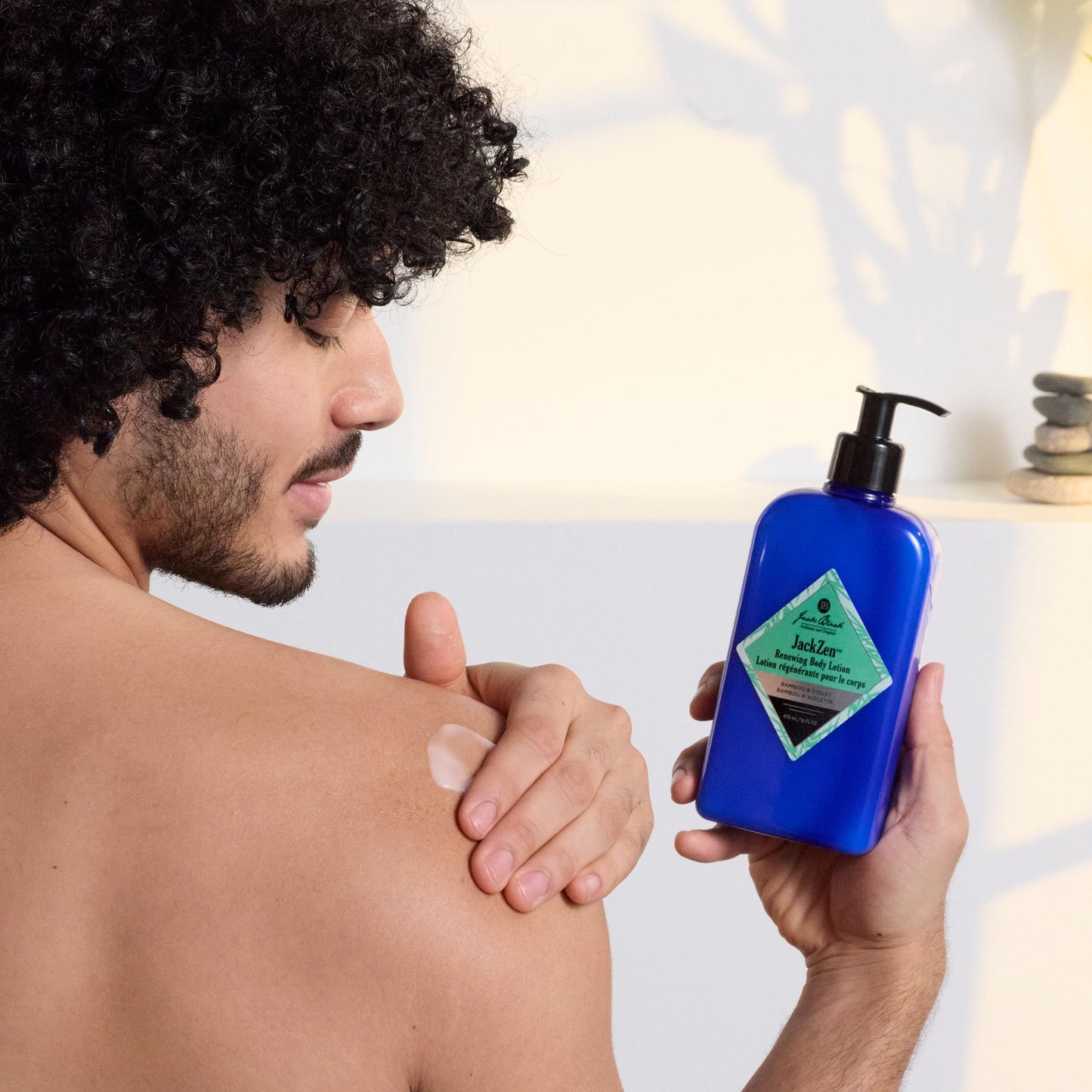 Jack Black Jackzen Renewing Body Lotion for Men, 16 oz - Earthy Fragrance, Mens Lotion for Extremely Dry Skin, Mens Body Moisturizer for Dry Skin Beauty & Personal Care Jack Black