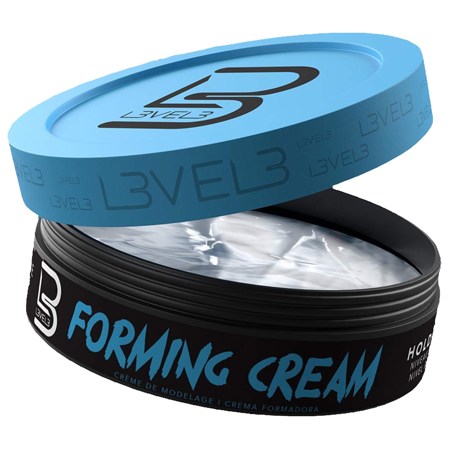 L3 - Level 3 Forming Cream - Natural Look Hairstyle - Improves Volume - No Stickiness - Level Three Hair Cream (1) Beauty & Personal Care L3