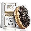 BRV MEN Beard Brush | Firm Boar Bristles | First-Cut Boar Hair Bristles | The Ideal Gift For Men (Beechwood) Beauty & Personal Care BRV MEN