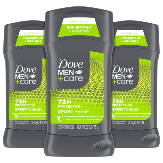 Dove Men+Care Antiperspirant 3 Pack Sportcare Fresh Deodorant for Men 2.7 oz Beauty and Personal Care DOVE MEN + CARE