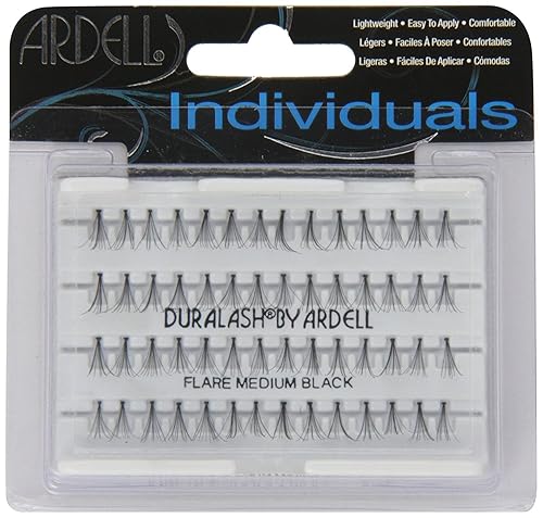 Ardell Duralash Flares, Medium Black, 56 Lashes (Pack of 2) Beauty & Personal Care Ardell