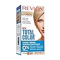 Revlon Total Color Permanent Hair Color, Clean and Vegan, 100% Gray Coverage Hair Dye, 100 Extra Light Natural Blonde, 3.5 oz Beauty & Personal Care REVLON