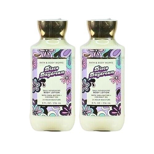 Bath & Body Works Body Lotion Pack of 2, 8oz Each (Disco Daydream) Beauty & Personal Care Bath & Body Works