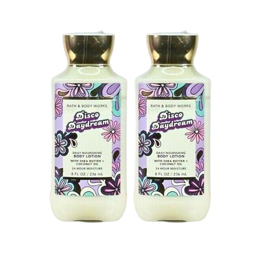 Bath & Body Works Body Lotion Pack of 2, 8oz Each (Disco Daydream) Beauty & Personal Care Bath & Body Works
