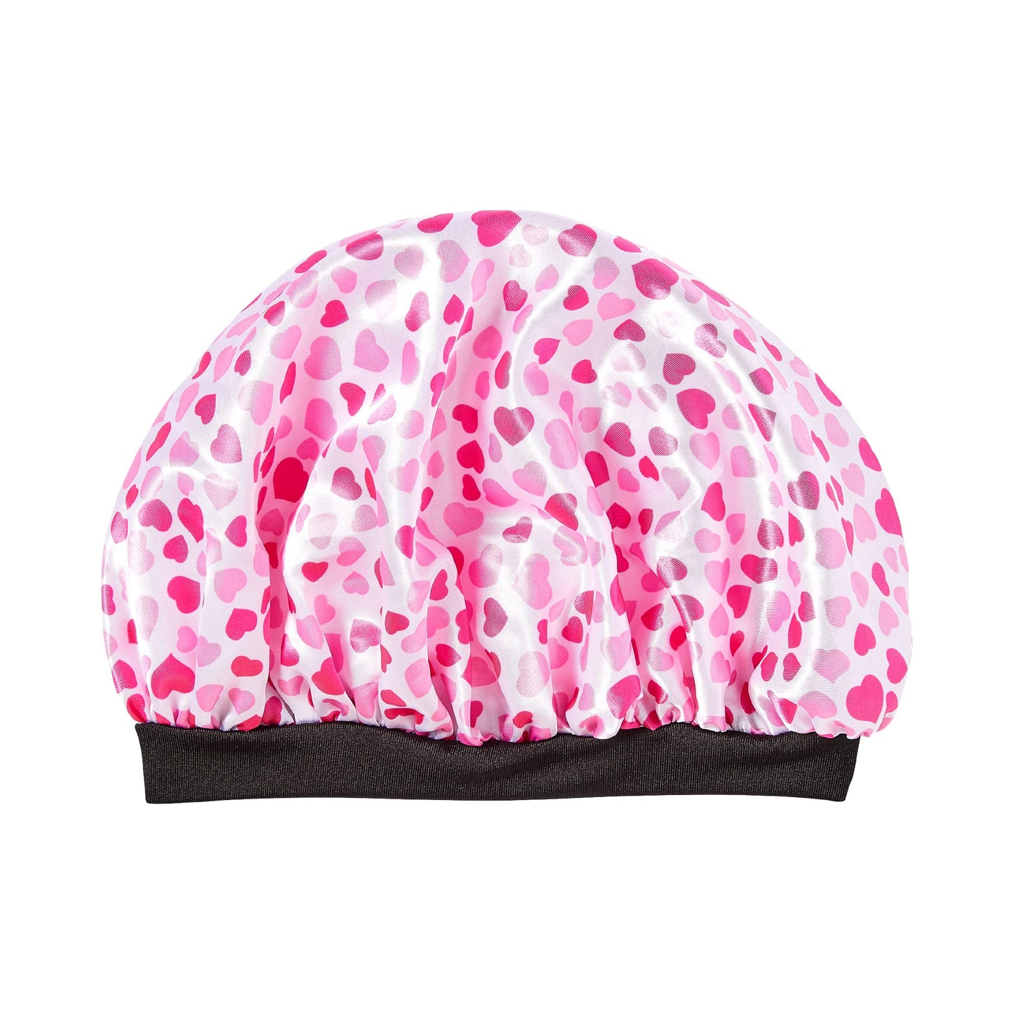 Red by Kiss Kids Satin Bonnet with Wide Band, Sleep Cap for Kids, Bonnet for Boys and Girls (Heart) Beauty and Personal Care Red by Kiss