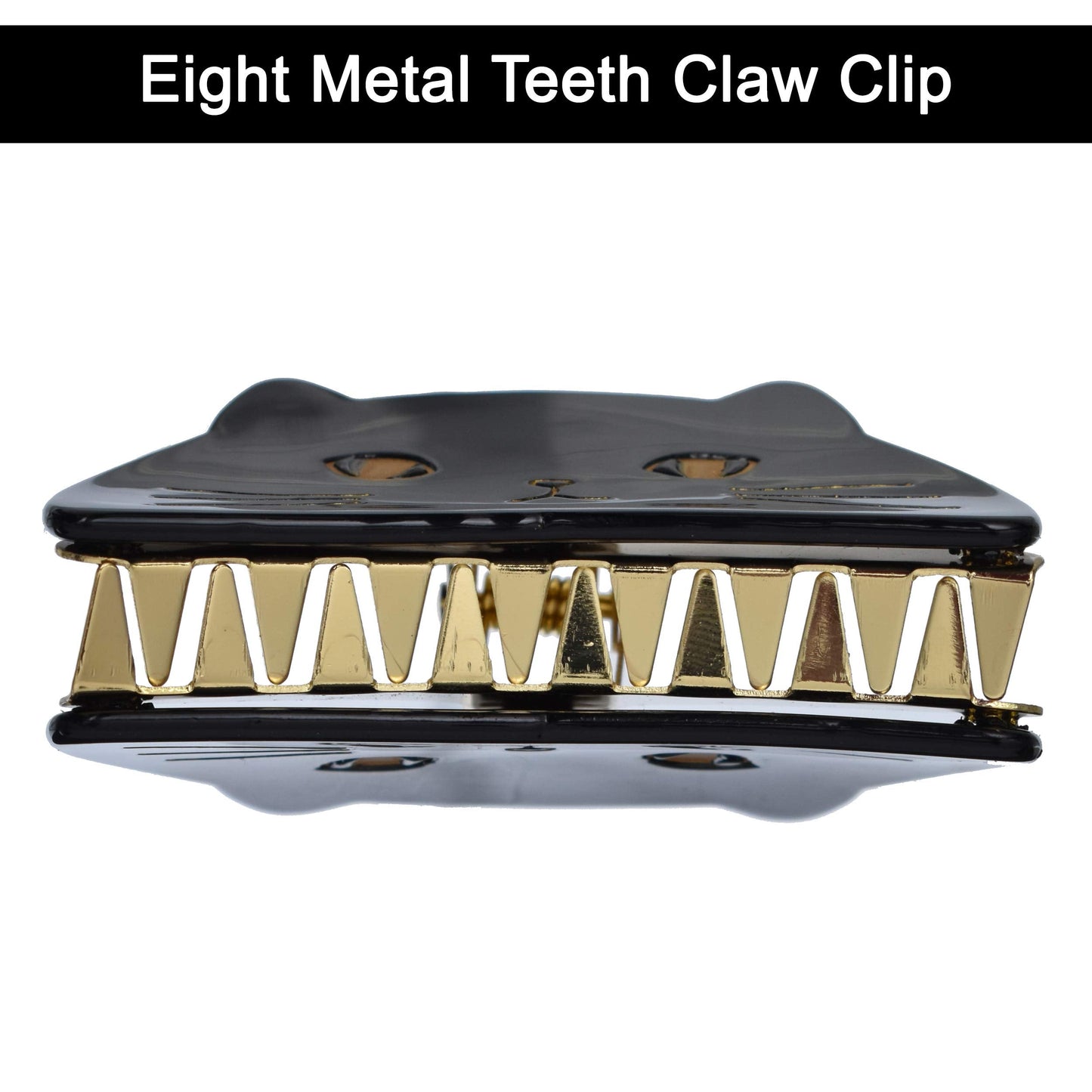 Shag Wear Women's Cat Claw Stay-In-Place Hair Clips Barettes (Black) Beauty & Personal Care Shag Wear