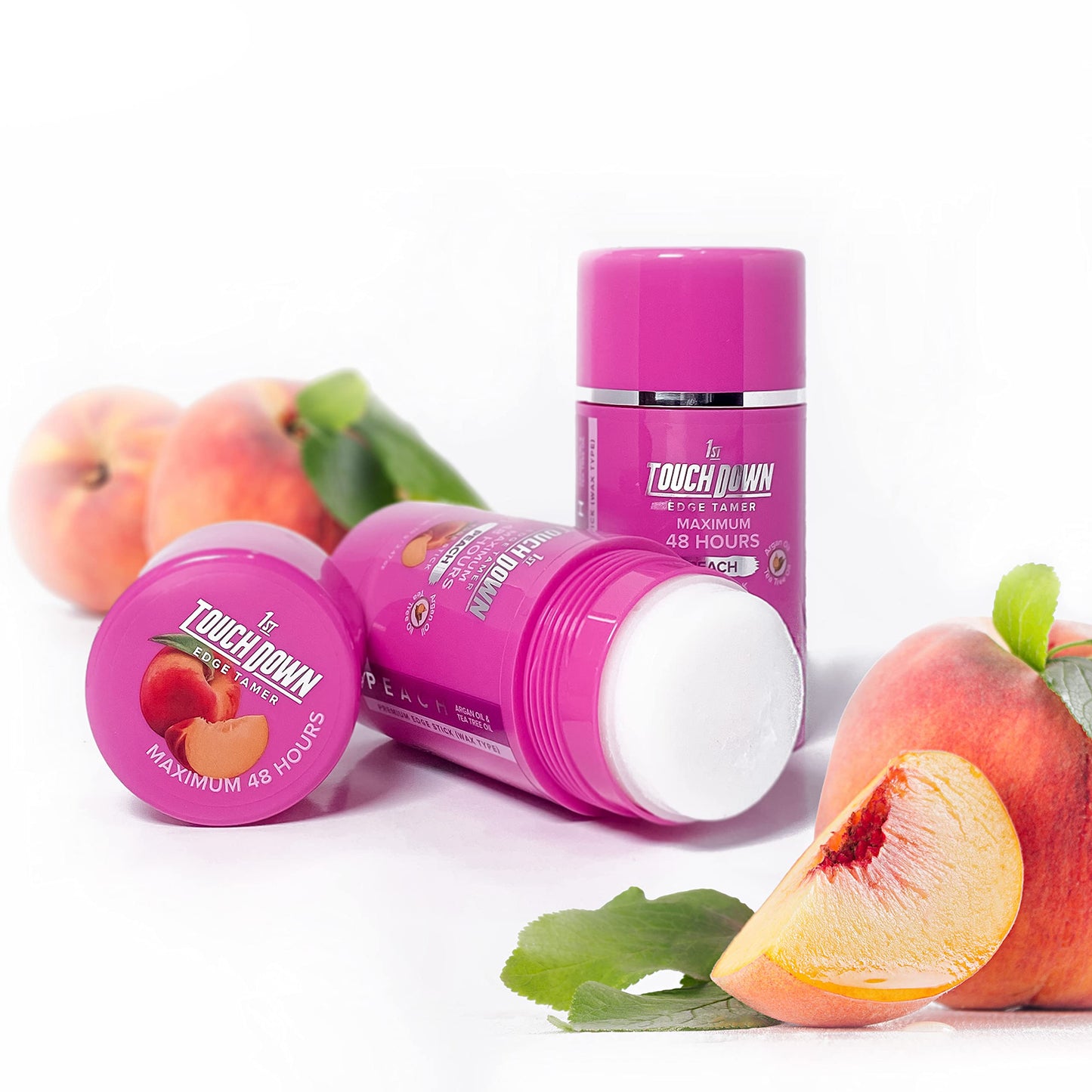 Hair Wax Stick by TouchDown Edge Tamer Edge Wax Stick Hair Maximum 48 Hour Hold Non-Flaking Tame Frizz Hair Pomade Beauty & Personal Care Touch down