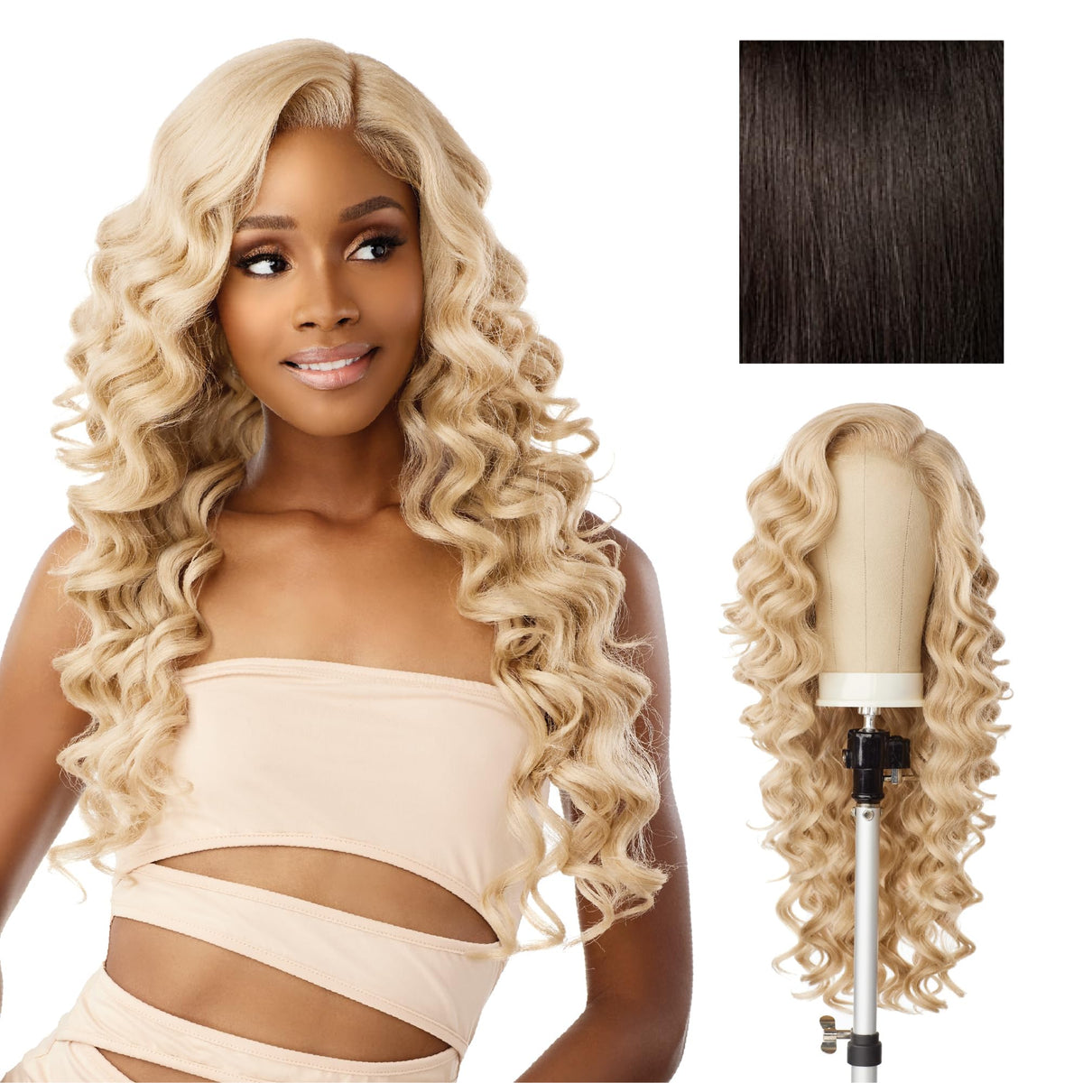 Sensationnel Butta Lace Precut Wig-Unit 9, 2 DARKBROWN