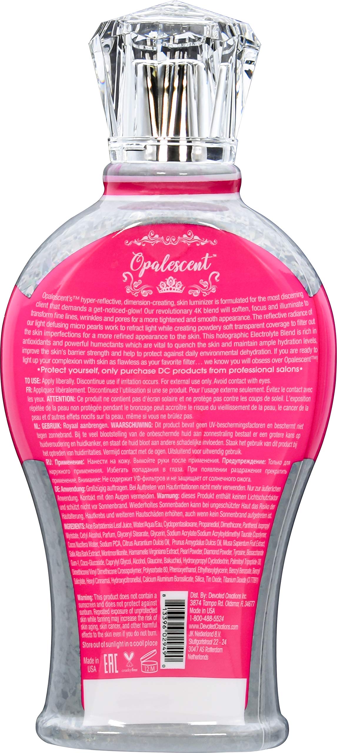 Devoted Creations Opalescent Tanning Lotion 12.25 oz Beauty & Personal Care Devoted Creations
