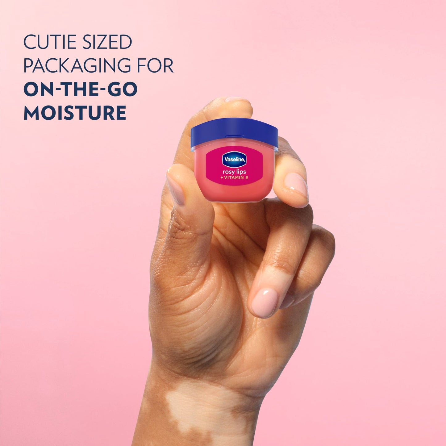Vaseline Lip Therapy 2 ct Rosy Lips Mini For Dry, Chapped Lips Moisturizing Tinted Lip Balm 0.5 oz Beauty & Personal Care Vaseline