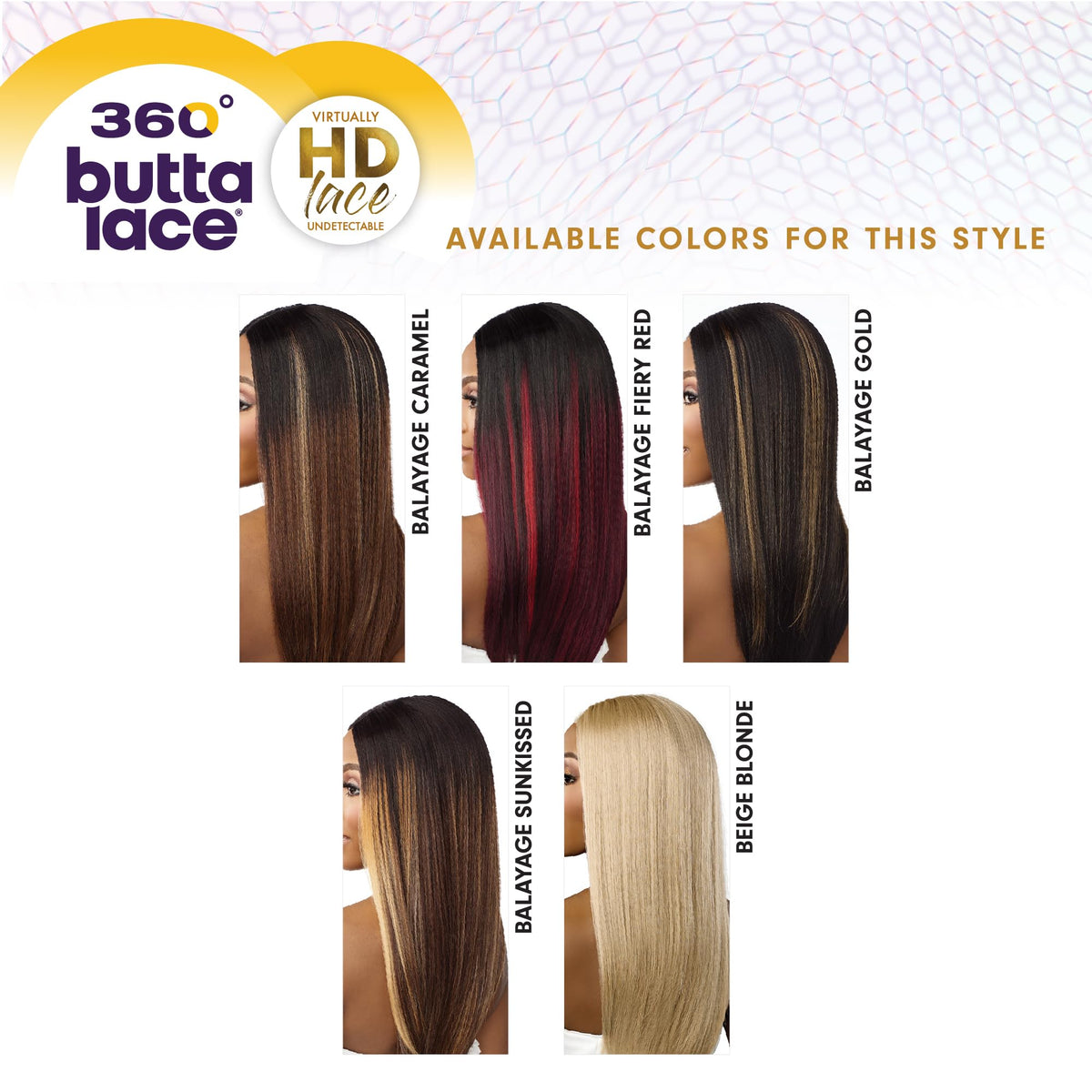 Sensationnel Butta 360 LaceWig-Unit 10, 1 JETBLACK