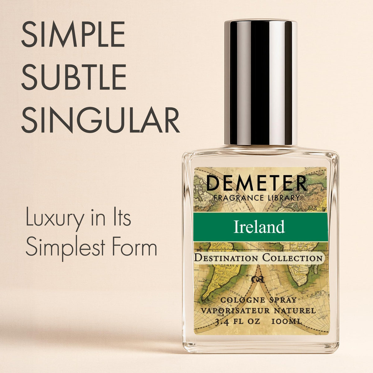 DEMETER Natural Perfume Spray Cologne for Women, Destination Collection Ireland, 1 oz Beauty & Personal Care DEMETER