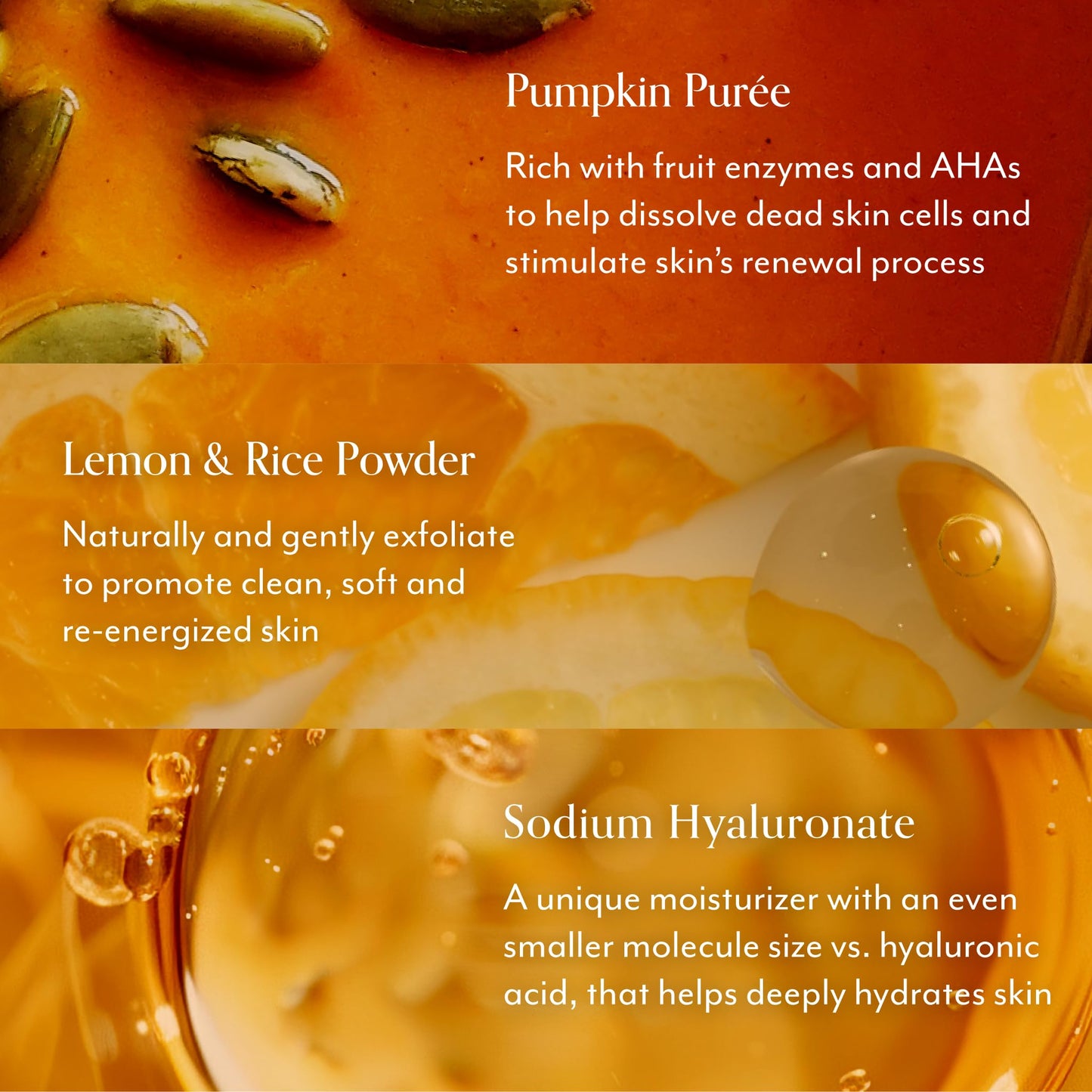 Bliss Pumpkin Powerhouse & Resurfacing Enzyme Mask - 10% AHA Pumpkin Blend with Prebiotics and Hyaluronic Acid for Smooth, Glowing Skin - Vegan Beauty & Personal Care Bliss