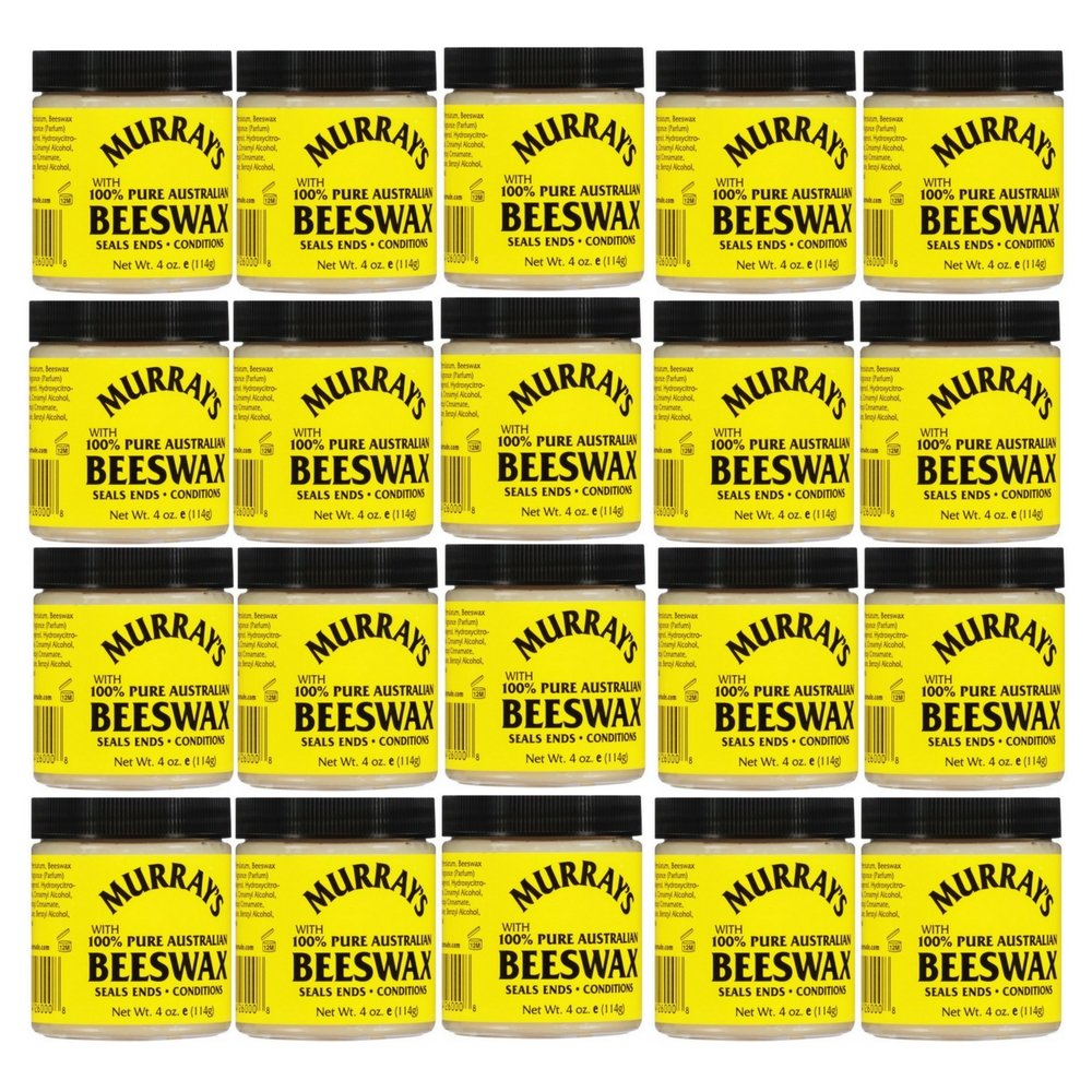 Murrays 100% Pure Beeswax 4 oz (20 pack) Beauty & Personal Care Murrays