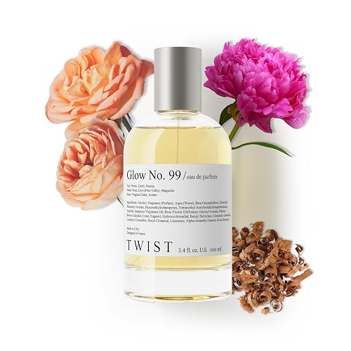 Twist Glow No. 99 - Inspired by Chlo.e EDP, Long-Lasting Perfume for Women, Rose & Peony, Vegan, Clean Ingredients, Fragrance - Spray 100 ml | 3.4 fl Beauty & Personal Care HOUSE OF TWIST