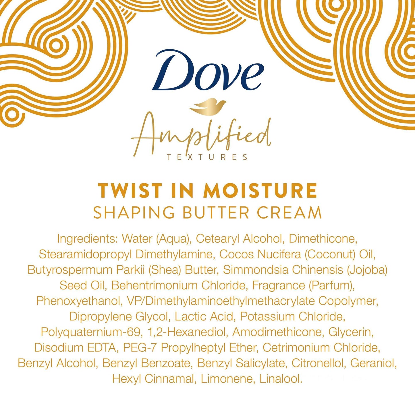 Dove, Amplified Textures, Shaping Butter Cream, 10.5 oz (297 g) Beauty & Personal Care Dove